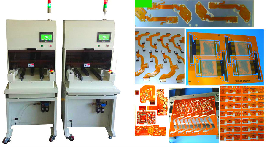 buy Professional Pcb Punching Separate With Movable Lower Die, Fpc / Pcb Depaneling Machine